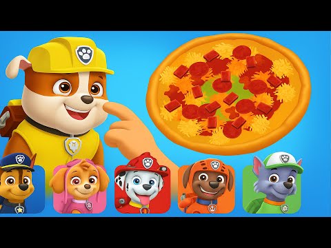 PAW Patrol Rescue World: Rubble Make Pizza | Paw Patrol Games