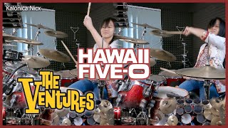 Download lagu Hawaii Five-0 - The Ventures || Drum cover by KALONICA NICX mp3
