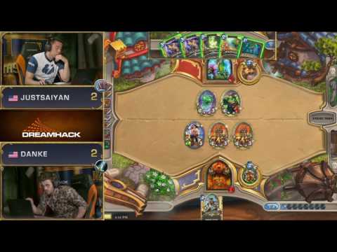 dreamhackhs Hearthstone 🚀 TFW you miss lethal at dreamhack