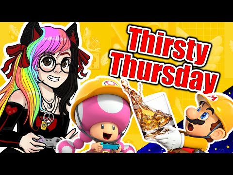 Thirsty Thursday! ♥ Smm2 Vs / DKC  ft. Lightning Farron ♥ - pt 90 ~