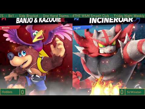 SirWinstonIII (Banjo & Kazooie) vs Hobbes (Incineroar) [W Round 1] 2/25/22