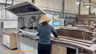 Máy may ghép mí veneeer cao tốc veneer Plus J2 Holztek