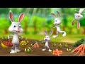 முயல் குடும்பம் Rabbit S Family Story 3D Animated Tamil Moral Stories JO