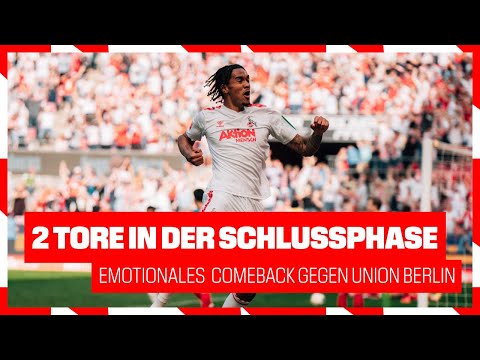 VERRÜCKTE Aufholjagd! 😮 | Sieg in der Nachspielzeit | 1. FC Köln - Union Berlin 3:2 | Highlights