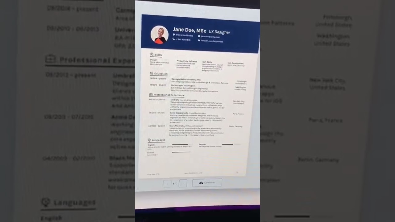 HOW TO MAKE FREE ONLINE RESUMES - SMART SITE PART 85 - EDIEL COSTA
