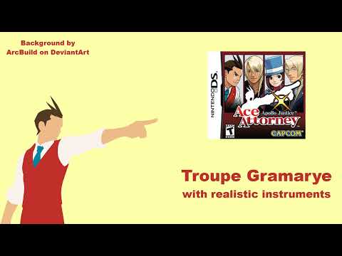 Troupe Gramarye with realistic instruments and HQ synths