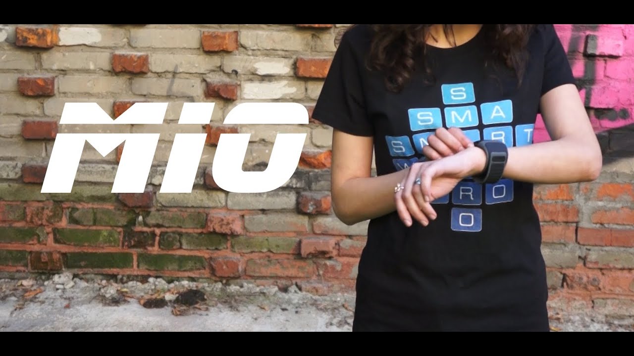 Фитнес трекер MIO Link, черный (L)