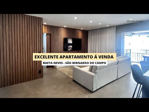 APARTAMENTO ESPETACULAR NO CONDOMÍNIO MOVEMENT CITY & LIFE NO BAETA NEVES EM SÃO BERNARDO DO CAMPO