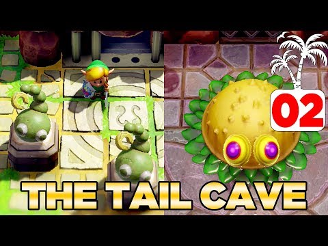 The Tail Cave & Moldorm in Link's Awakening Switch - 100% Walkthrough 02