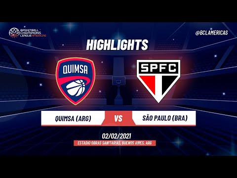 QUIMSA vs. Sao Paulo Futebol Clube - Game Highlights