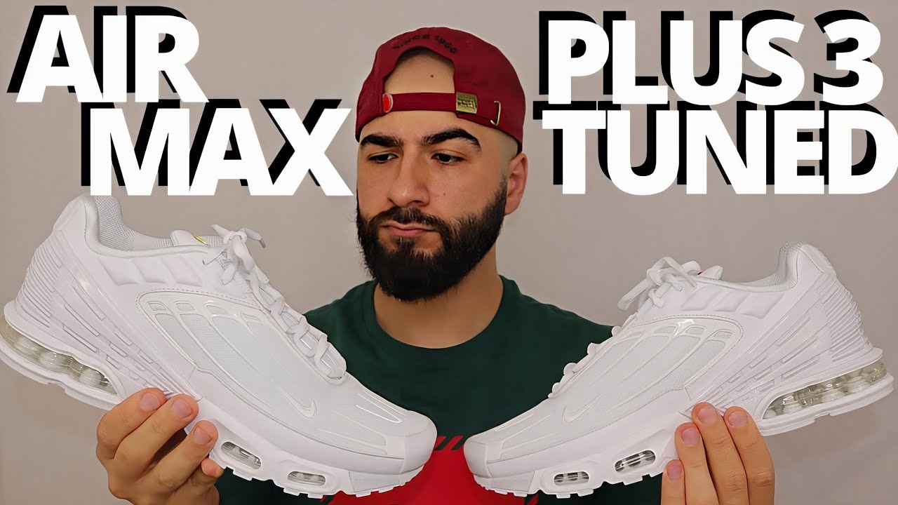 TUNED FOR SUMMER. Nike AIR MAX PLUS 3 WHITE / VAST GREY On Foot Review