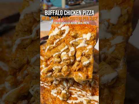 Protein pizza meal prep