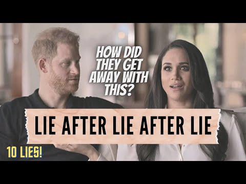 10 CRAZY Lies Prince Harry & Meghan Markle Said on Netflix