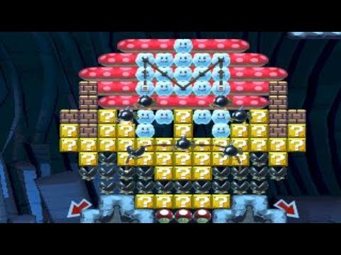 Pure Intense Speedrun (50 sec) by jeanbatman - SUPER MARIO MAKER - NO COMMENTARY 1ay
