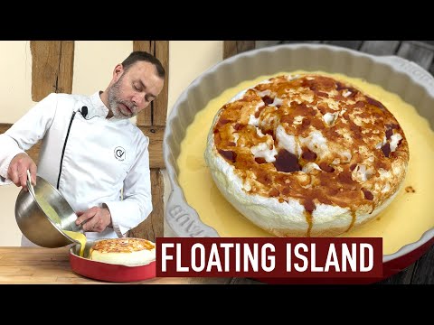 Master the art of making FLOATING ISLAND dessert