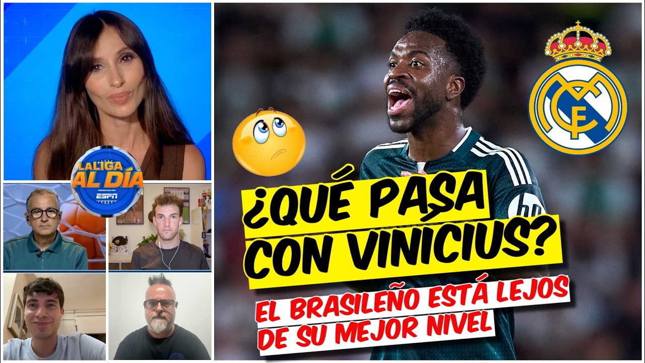 VINÍCIUS está LEJOS de su MEJOR NIVEL. Ha dejado de ser ESPECTACULAR | La Liga al Día