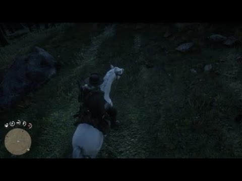 Red Dead Redemption 2 white MALE arabian off a bounty hunter