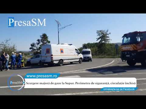 Perimetru de siguranță la Supur, din cauza scurgerilor de gaze