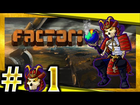 Factorio Let's Play / Gameplay | Crashed Landing | Ep. 01