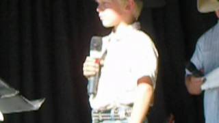Justin McCord -- Fall Fair Singing 2011.wmv