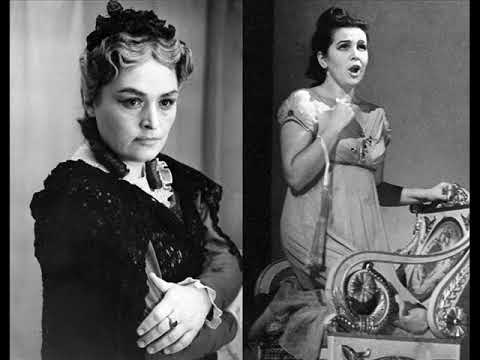 Galina Vishnevskaya & Valentina Levko sing "War and Peace" (Bolshoi, 1964)