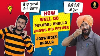 Jaswinder Bhalla Comedy | Dialogue Game with Pukhraj Bhalla | Funny Interview | One Go Entertainment