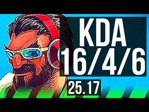 GRAVES vs NOCTURNE (JGL) | Legendary, 16/4/6 | KR Master | 25.17