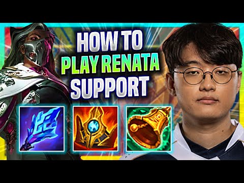 LEARN HOW TO PLAY RENATA SUPPORT LIKE A PRO! | TL Corejj Plays Renata Support vs Ashe! |