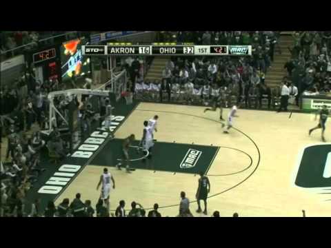 Reggie Keely Dunk vs. Akron 2/27/2013