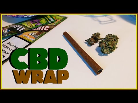 HOW TO ROLL A CBD HEMP WRAP BLUNT