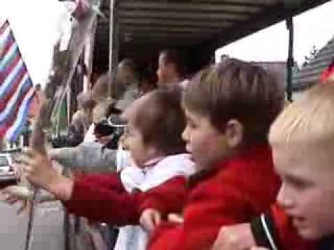 De kampioenen van SV Enter F2 in 2003! Kampioenswedstrijd + platte wagen!