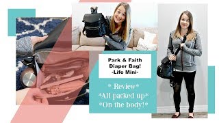 Park and Faith Life Mini | New mini diaper bag series!