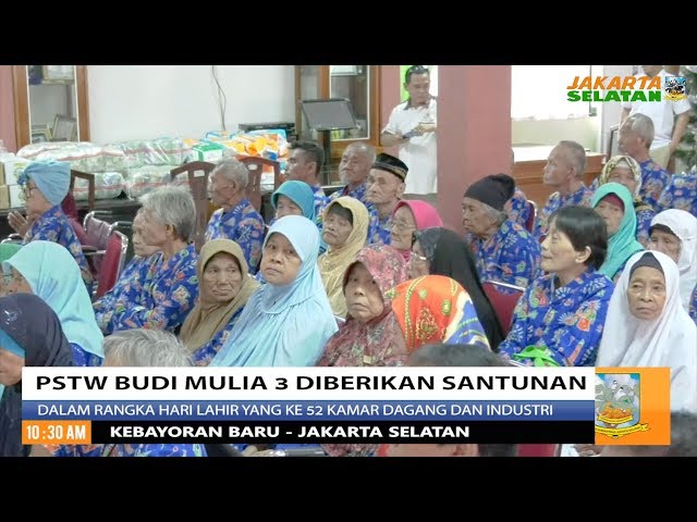 PSTW Budi Mulia 3 Diberikan Santunan