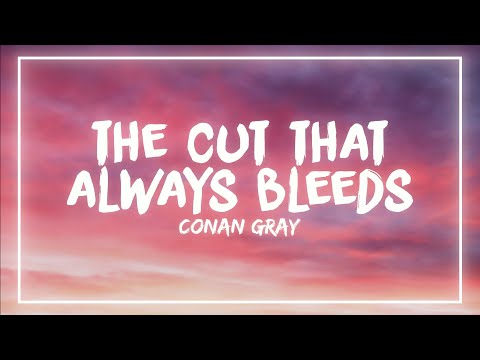 Conan Gray - The Cut That Always Bleeds (Lyrics)