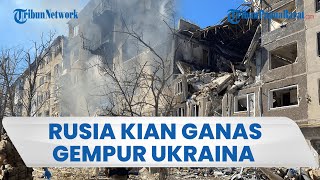 Rusia Terus Serang Ukraina, Donetsk Digempur Lagi hingga Bangunan Tinggi Hancur, 4 Orang Tewas