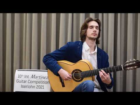10th int. Martinez Guitar Competition Iserlohn 2021, 1st round - Marcel Wollny