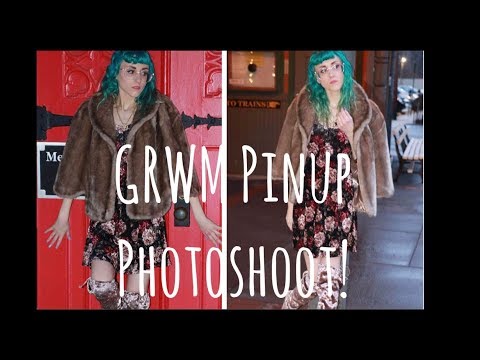 Get Ready With Me Pinup Shoot And Modeling Tips! | Gabrielle Regina