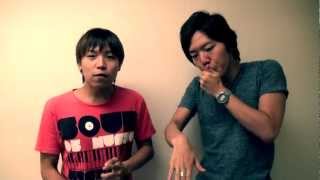 looks like hikakin is a narrator of japnese football（00:00:44 - 00:01:14） - Hikakin & Daichi  Beatbox Live Information！