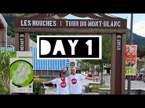 Tour du Mont Blanc Day 1 (TMB) | Les Houches to Les Contamines | Shoes Problem but never give up