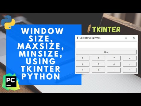 2 Tkinter Tutorial Window Geometry Minsize Maxsize Gui Application Development Using Python