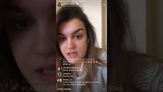 Primer directo de Amaia en Instagram tras ganar OT 2017