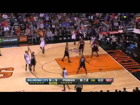 Oklahoma City Thunder vs Phoenix Suns - February 10, 2013