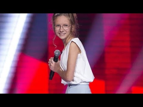 Wiktoria Taracińska - _Holding Out For A Hero_ - Przesłuchania w ciemno _ The Voice Kids Poland 5