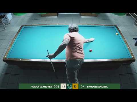 Fracchia Andrea ► Paoloni Andrea - 12/11/2019 - Accademia del Biliardo Terni