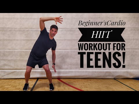 20 Minute Beginner's Cardio HIIT for TEENS!