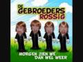 Gebroeders Rossig - Morgen zien we dan wel weer