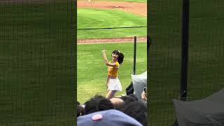 【Passion Sisters】#夏蕾 ドミニカVS中信兄弟 熱身賽@桃園棒球場 20241110 #台湾チア #cheerdance #cheerleading #passionsisters