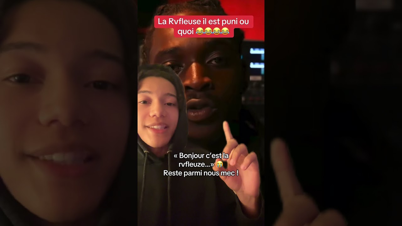 « Bonjour c’est la rvfleuze…» 🧌 #larvfleuze #rapfrancais #shorts