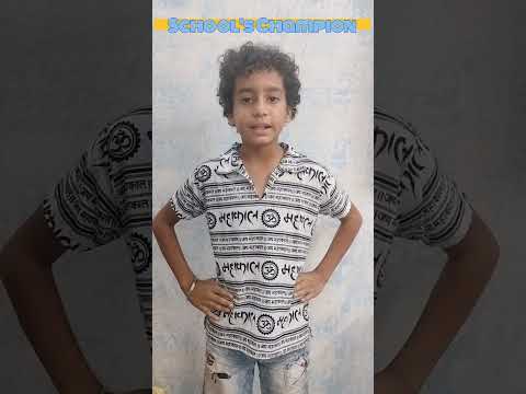 PUSHKAL PURI Champion in school 