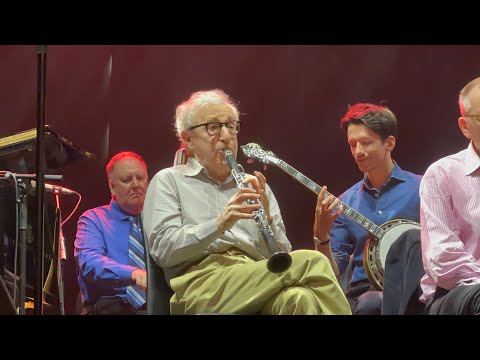 Woody Allen and his New Orleans Jazz Band in Le Grand Rex, Paris. September 21, 2023